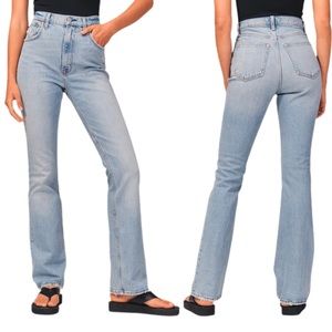 Abercrombie & Fitch Ultra High Rise Vintage Flare Jeans
